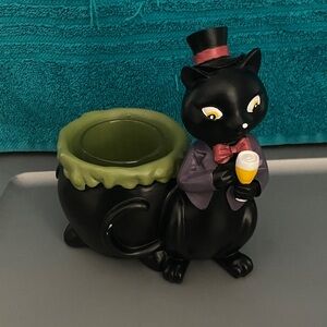 Yankee Candle Votive Tea Light Holder V/H TL/H SOPHIA SIR Black CAT
